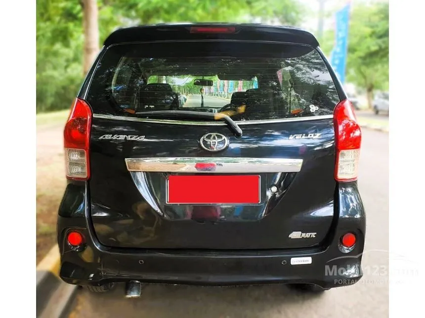 Jual Mobil Toyota Avanza 2012 Veloz 1.5 di Banten Automatic MPV Hitam Rp 109.000.000