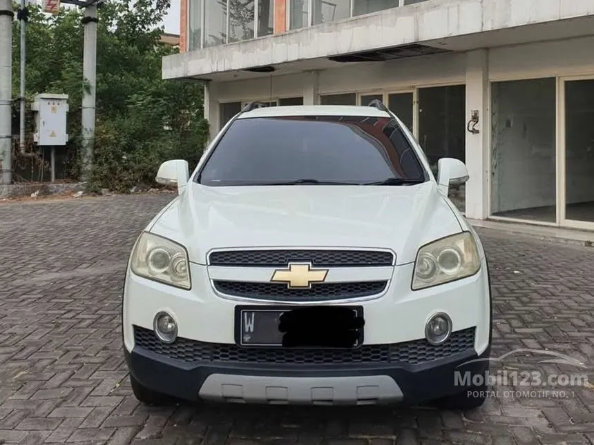 Jual Mobil Chevrolet Captiva 2010 2.0 di Jawa Timur Automatic SUV Putih Rp 110.000.000