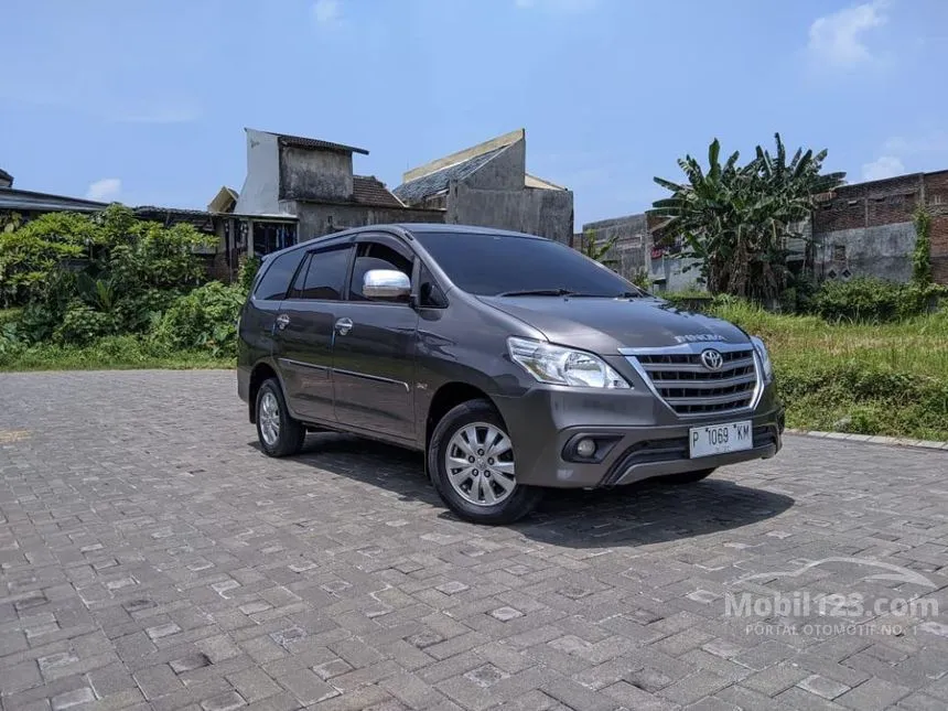 Jual Mobil Toyota Kijang Innova 2014 G 2.5 di Jawa Timur Manual MPV Abu