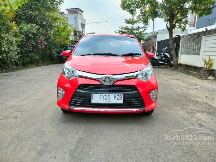 Jual Mobil Toyota Calya 2018 G 1.2 di Jawa Barat Automatic MPV Merah Rp 115.000.000