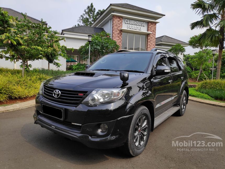 Jual Mobil Toyota Fortuner 2015 G TRD 2.5 di Banten 