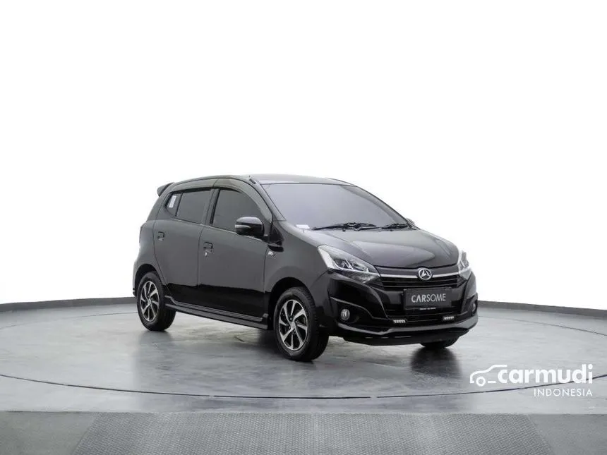 Jual Mobil Daihatsu Ayla 2019 R 1.2 di Jawa Barat Manual Hatchback Hitam Rp 112.000.000