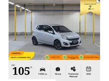 2021 Daihatsu Ayla 1.0 X Hatchback