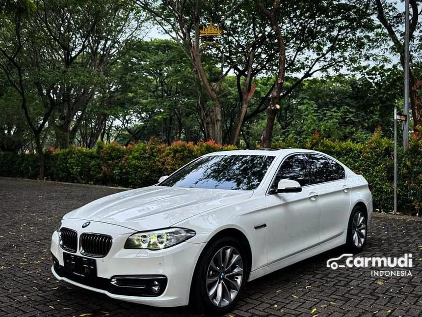 Jual Mobil BMW 520d 2015 Luxury 2.0 di Banten Automatic Sedan Putih Rp 335.000.000
