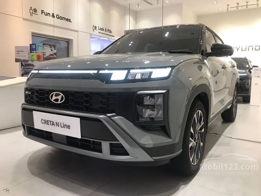Jual Mobil Hyundai Creta 2025 N Line Turbo 1.5 di DKI Jakarta Automatic SUV Abu