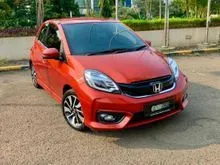 Honda Brio 1.2 RS Hatchback at 2018 orange dp murah