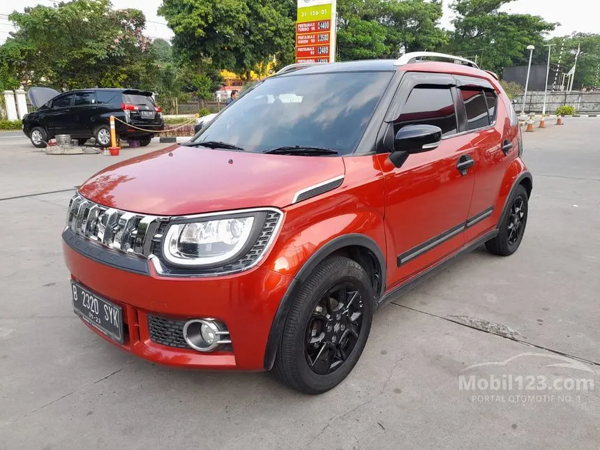 Jual Mobil Suzuki Ignis 2018 GX 1.2 di DKI Jakarta Manual Hatchback Merah Rp 110.000.000