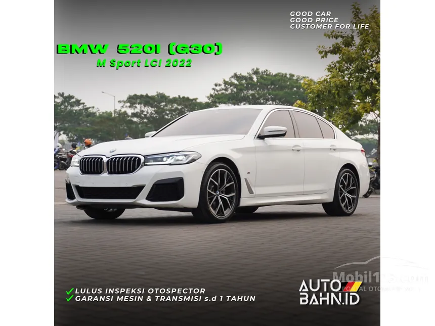 Jual Mobil BMW 520i 2021 M Sport 2.0 di DKI Jakarta Automatic Sedan Putih Rp 685.000.000