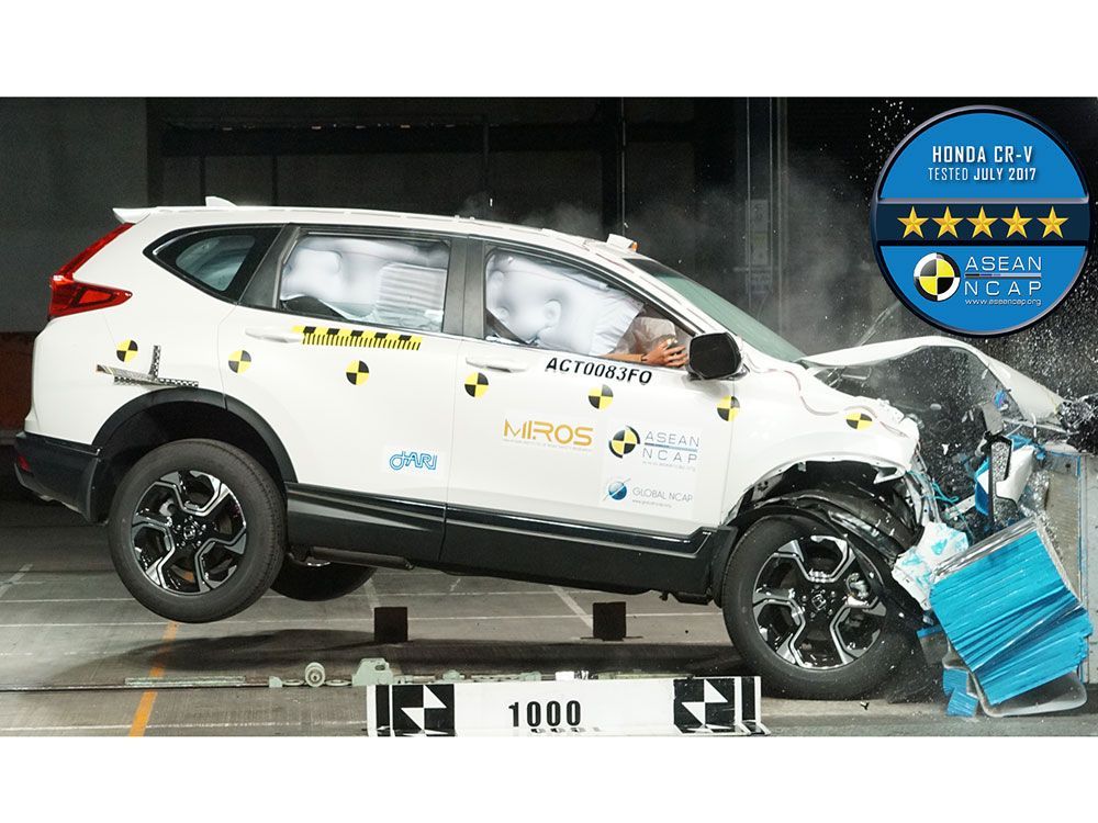 All-new Honda CR-V Turbo Berhasil Raih Tingkat Keselamatan Tertinggi