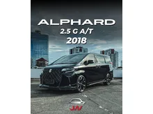 2018 Toyota Alphard 2.5 G MPV