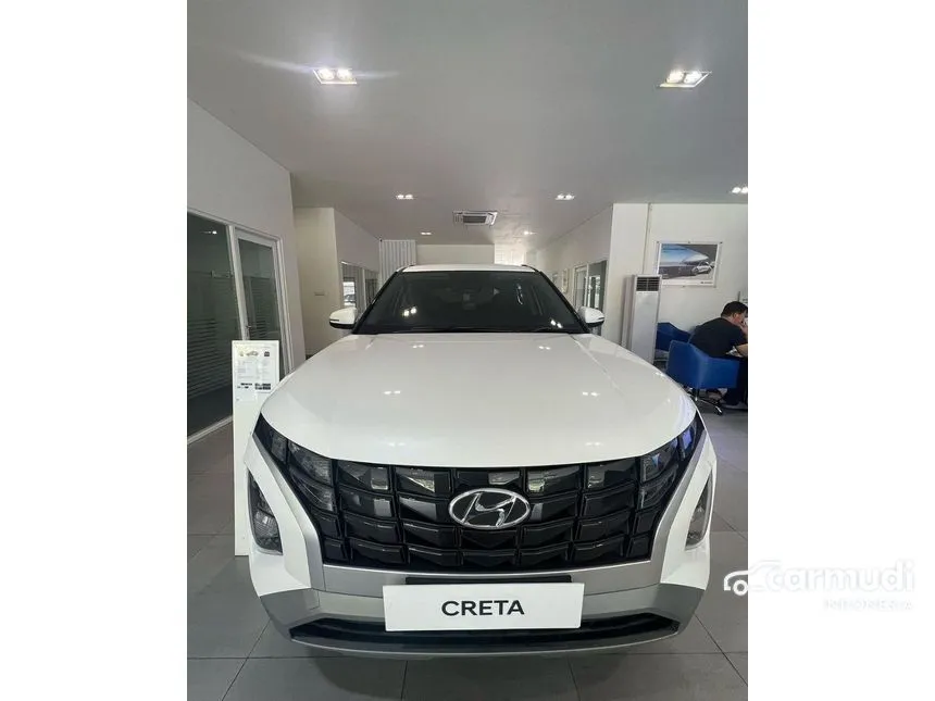 Jual Mobil Hyundai Creta 2024 Trend 1.5 di Banten Automatic Wagon Putih Rp 315.500.000