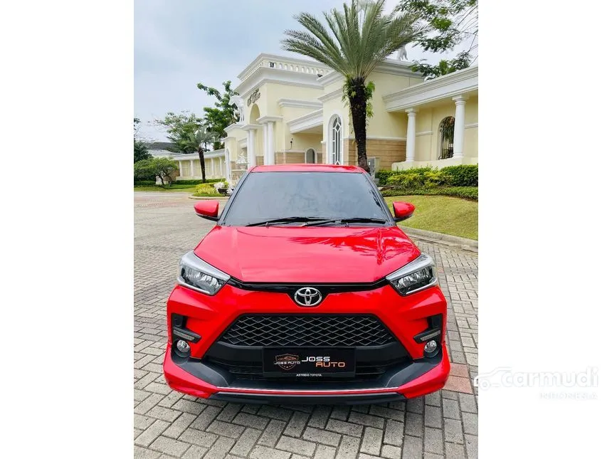 Jual Mobil Toyota Raize 2021 GR Sport 1.0 di Banten Automatic Wagon Merah Rp 188.000.000