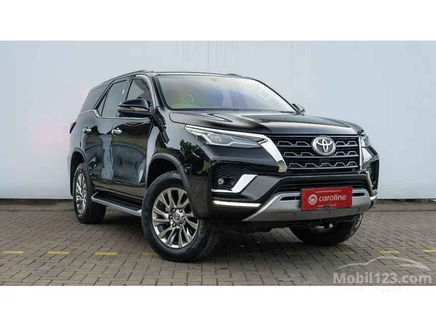 Jual Mobil Toyota Fortuner 2021 VRZ 2.4 di Banten Automatic SUV Hitam Rp 442.000.000