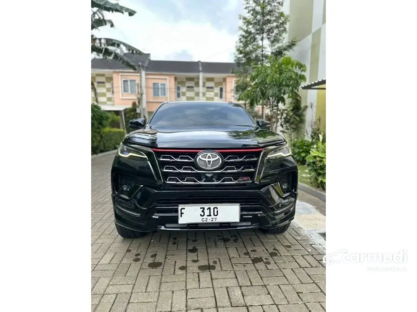 Jual Mobil Toyota Fortuner 2021 VRZ 4X2 2.4 di Jawa Barat Automatic SUV Hitam Rp 485.000.000
