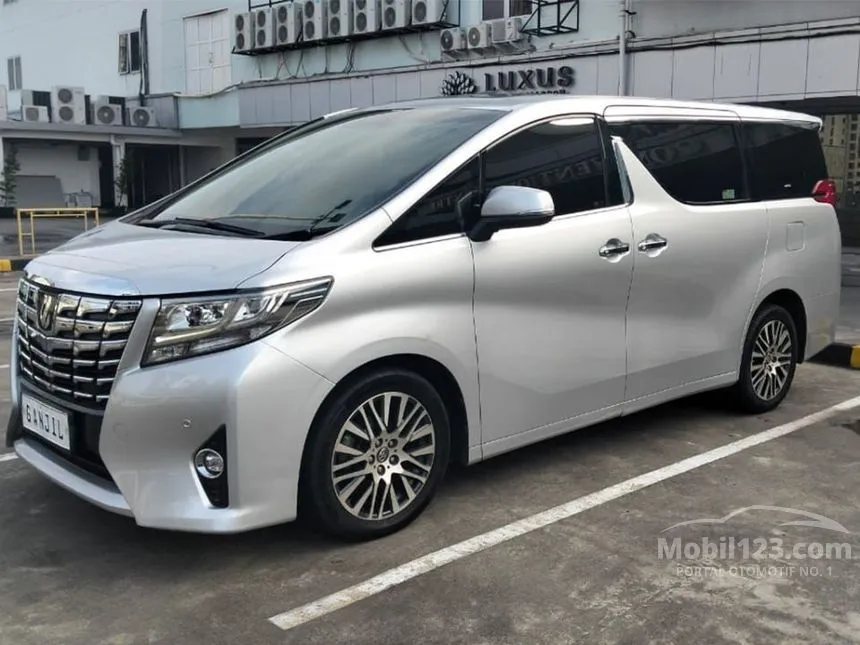 Jual Mobil Toyota Alphard 2017 G 2.5 di DKI Jakarta Automatic Van Wagon Silver Rp 600.000.000