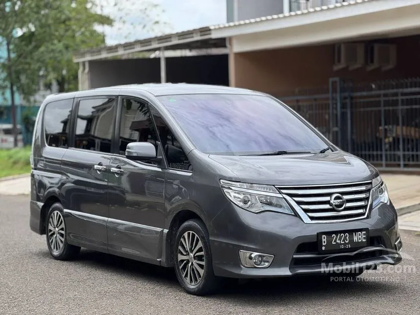 Jual Mobil Nissan Serena 2015 Highway Star 2.0 di DKI Jakarta Automatic MPV Abu