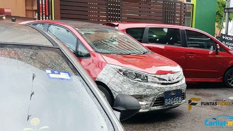 Spyshot: Proton Iriz Facelift Seen Again, This Time Shows Off Front End