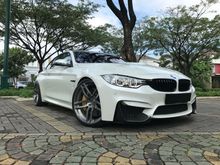 BMW M4 2015 Coupe MOCI Edition, Briliant White Sakhir Orange Interior, One of 12 Units in Indonesia