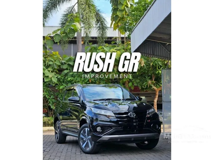 Jual Mobil Toyota Rush 2024 S GR Sport 1.5 di DKI Jakarta Automatic SUV Hitam Rp 281.100.000