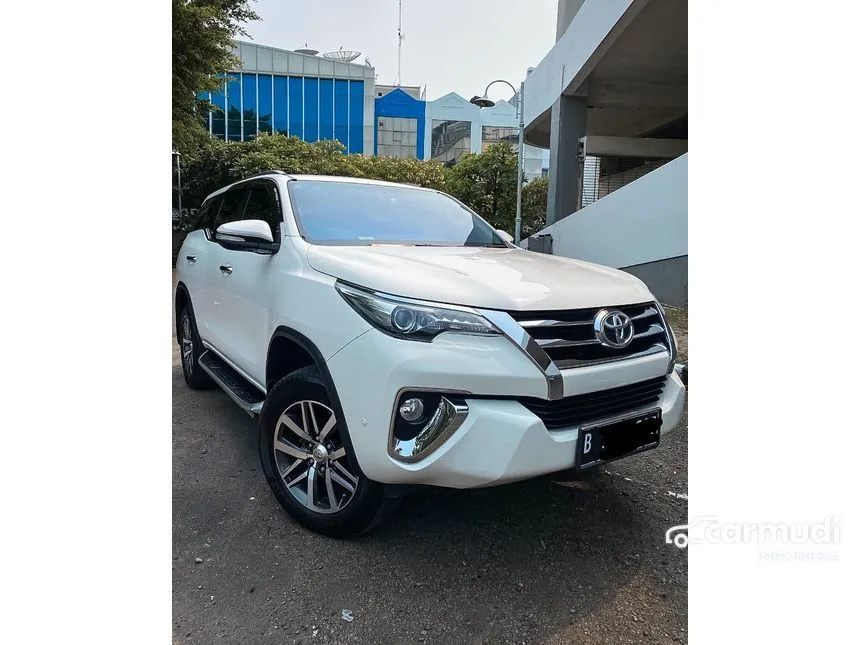 Jual Mobil Toyota Fortuner 2017 VRZ 4X2 2.4 di DKI Jakarta Automatic SUV Putih Rp 370.000.000