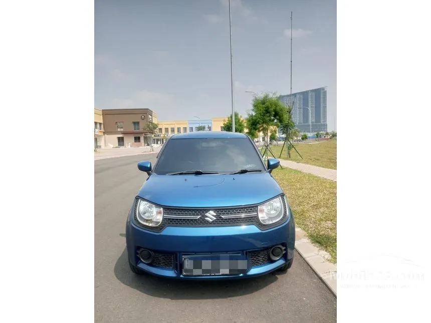 Jual Mobil Suzuki Ignis 2018 GL 1.2 di Banten Automatic Hatchback Biru Rp 116.000.000