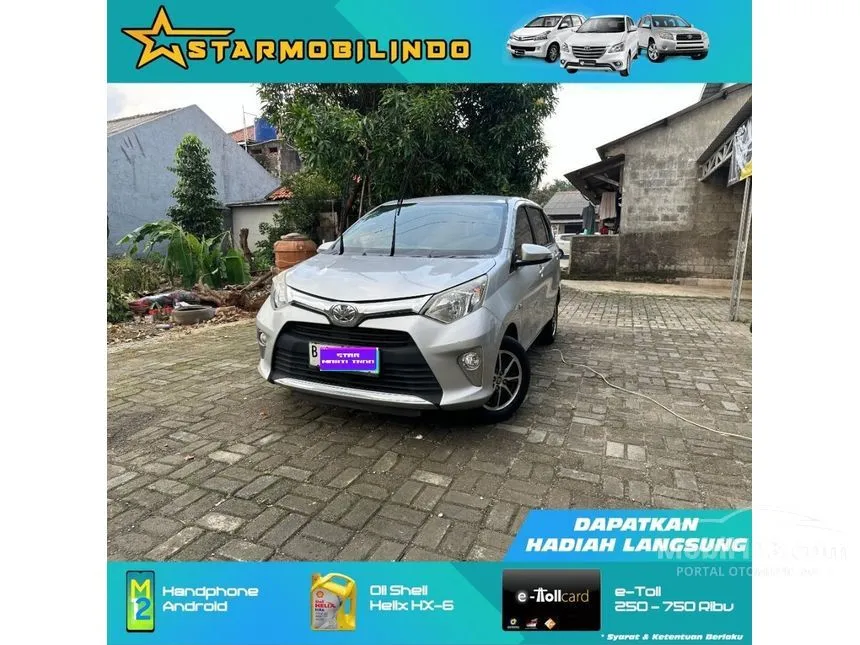 Jual Mobil Toyota Calya 2018 G 1.2 di Jawa Barat Manual MPV Silver Rp 110.000.000