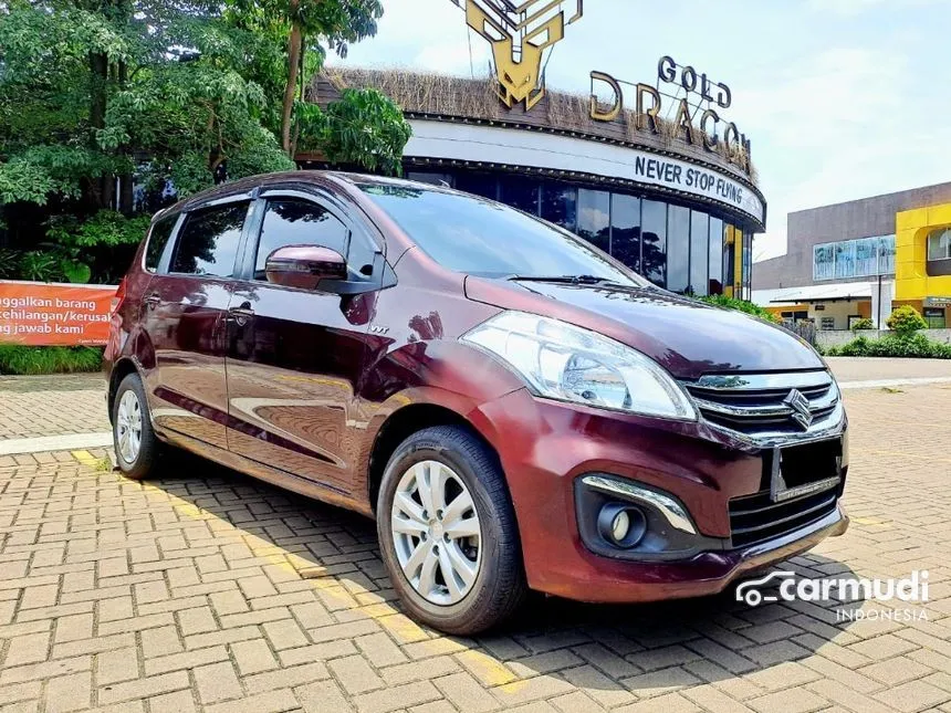 Jual Mobil Suzuki Ertiga 2016 GX 1.4 di DKI Jakarta Automatic MPV Marun Rp 137.500.000