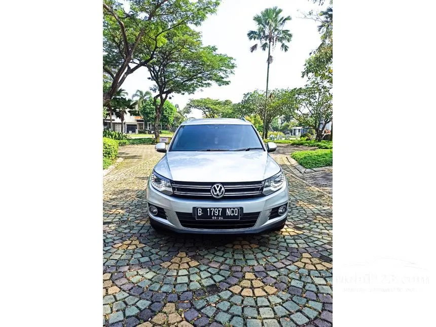 Jual Mobil Volkswagen Tiguan 2014 TSI 1.4 di Banten Automatic SUV Silver Rp 155.000.000