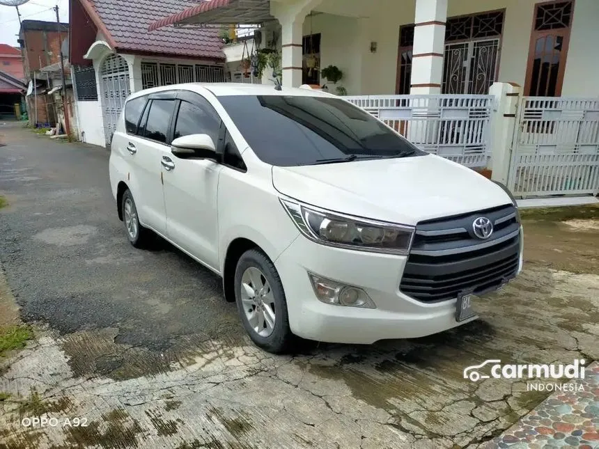 Jual Mobil Toyota Kijang Innova 2017 G 2.4 di Nangroe Aceh Darussalam Manual MPV Putih Rp 308.000.000