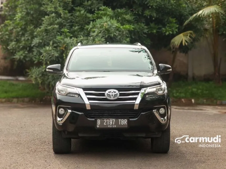 Jual Mobil Toyota Fortuner 2016 SRZ 2.7 di Banten Automatic SUV Hitam Rp 295.000.000