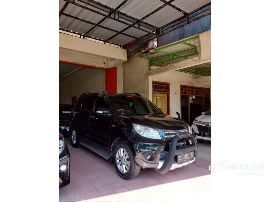 Jual Mobil Daihatsu Terios 2012 TX 1.5 di Jawa Timur Manual SUV Hitam Rp 131.000.000