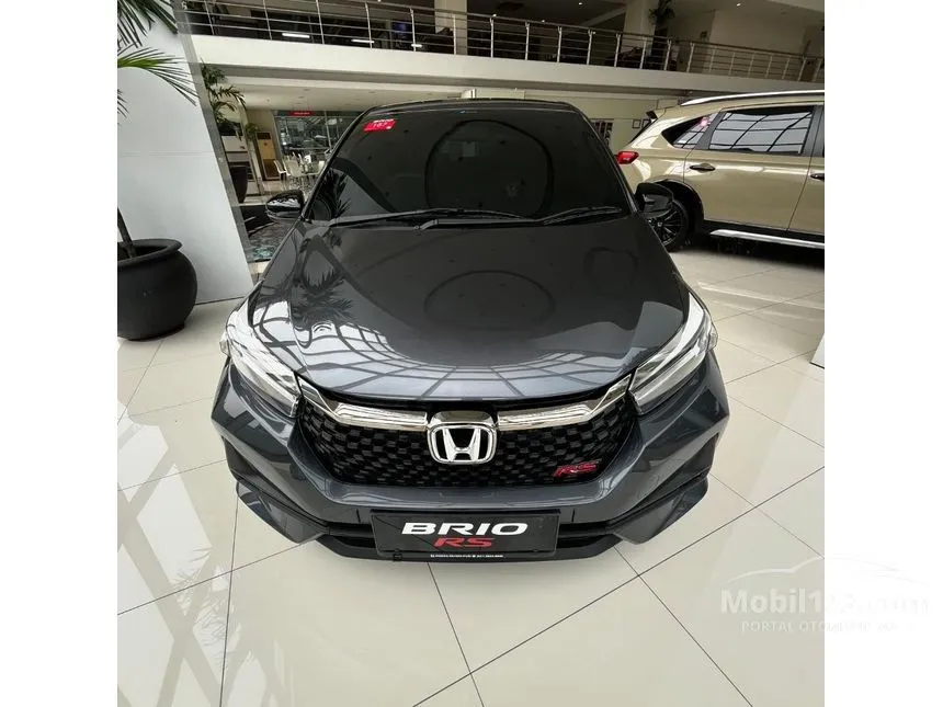 Jual Mobil Honda Brio 2024 RS 1.2 di Banten Automatic Hatchback Abu