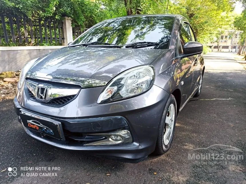 Jual Mobil Honda Brio 2015 E 1.2 di DKI Jakarta Automatic Hatchback Abu