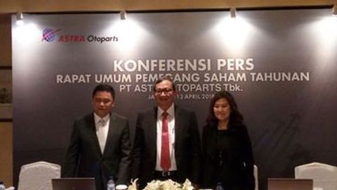 Astra Otoparts Raih Pendapatan Bersih 13,5 Triliun di 2017