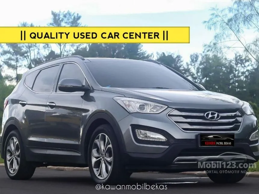 Jual Mobil Hyundai Santa Fe 2015 CRDi 2.2 di DKI Jakarta Automatic SUV Abu