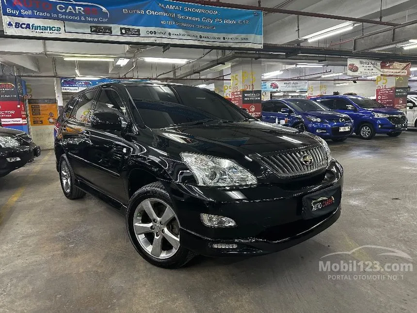 Jual Mobil Toyota Harrier 2010 240G 2.4 di DKI Jakarta Automatic SUV Hitam Rp 165.000.000