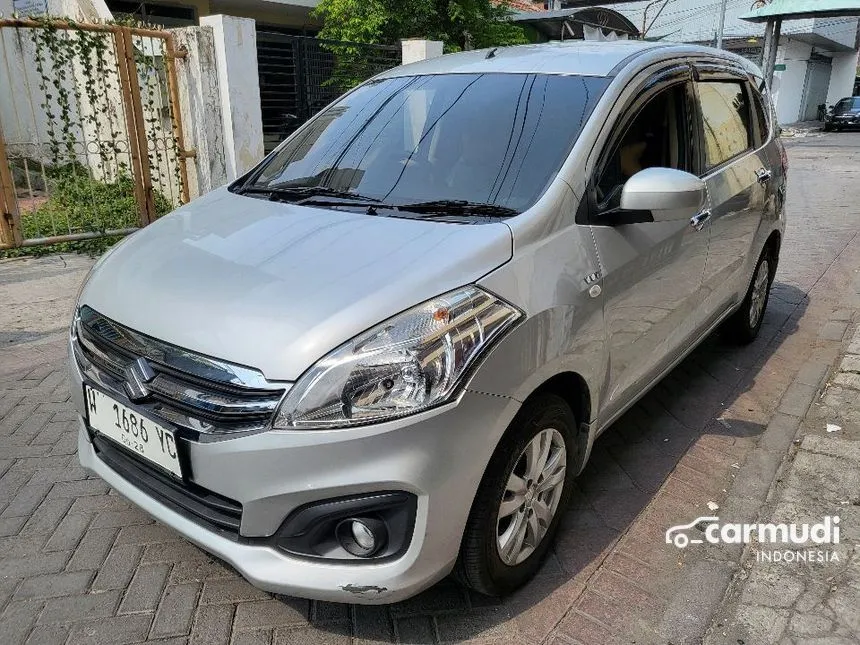 Jual Mobil Suzuki Ertiga 2018 GL 1.4 di Jawa Timur Manual MPV Silver Rp 153.000.000
