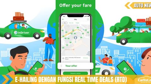 Perkhidmatan e-hailing inDriver Benar Penumpang ‘Nego’ Harga Tambang Kepada Pemandu