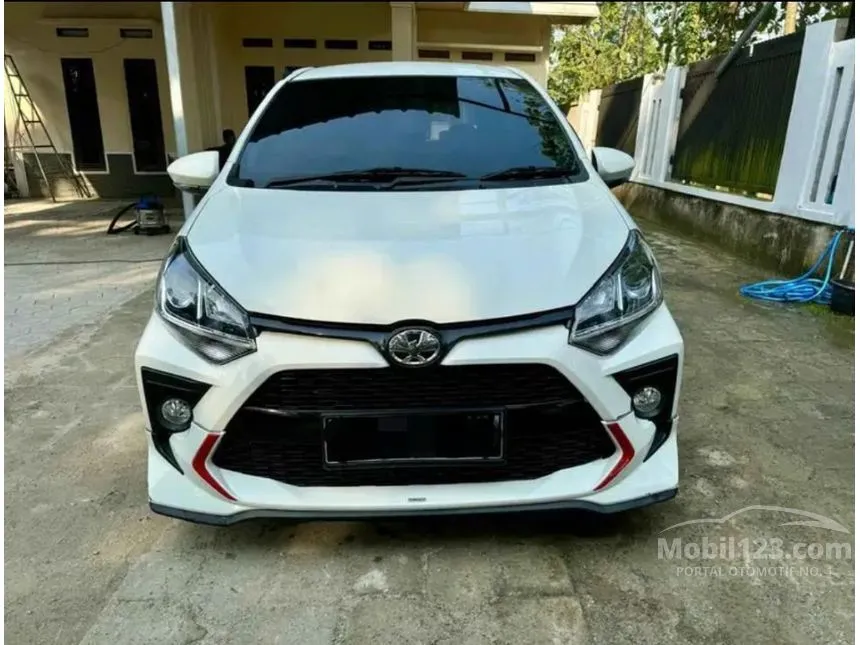 Jual Mobil Toyota Agya 2021 TRD 1.2 di Jawa Barat Automatic Hatchback Putih Rp 131.000.000
