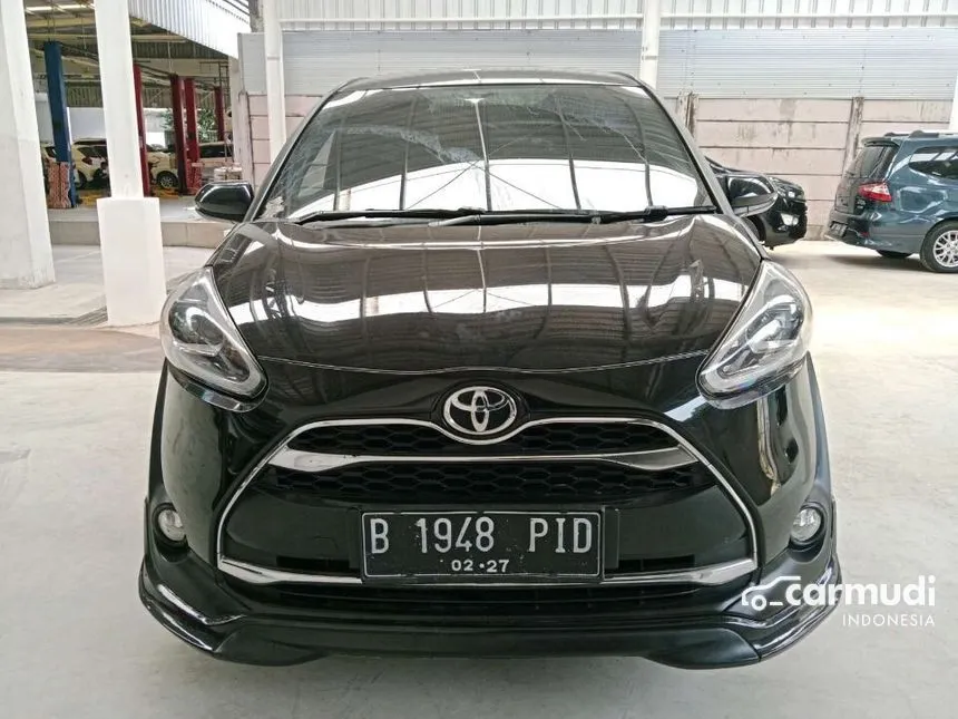 Jual Mobil Toyota Sienta 2017 Q 1.5 di Banten Automatic MPV Hitam Rp 175.900.000