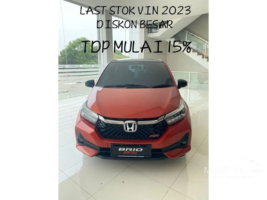 Jual Mobil Honda Brio 2023 E Satya 1.2 di Banten Automatic Hatchback Merah Rp 218.100.000