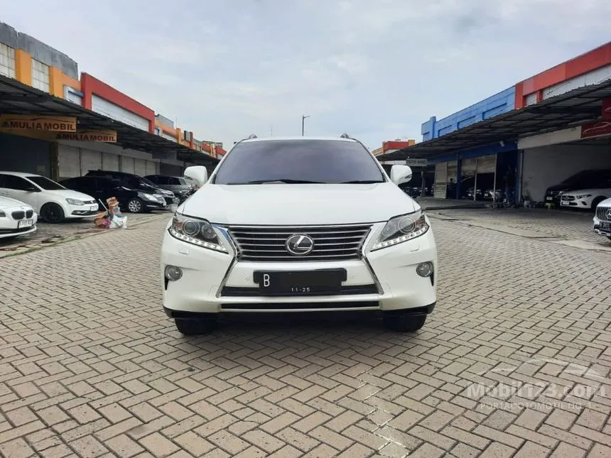 Jual Mobil Lexus RX 270 2013 2.7 di DKI Jakarta Automatic SUV Putih Rp 290.000.000