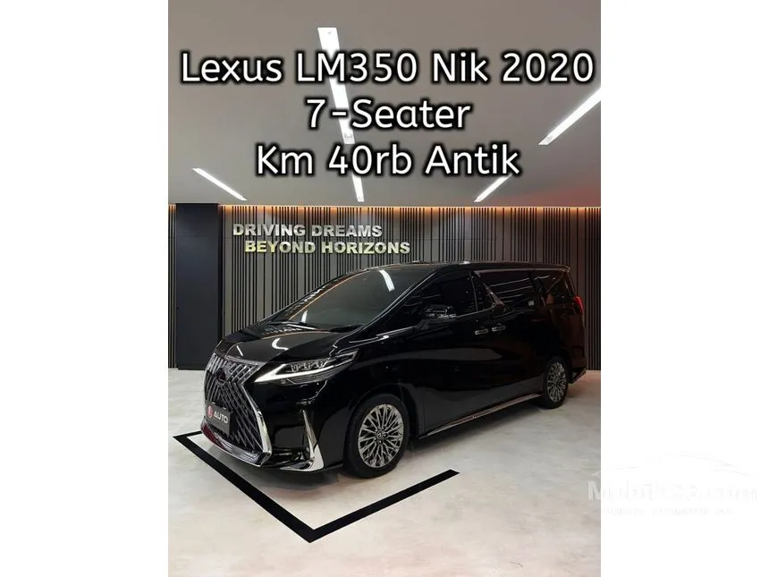 Jual Mobil Lexus LM350 2020 3.5 di DKI Jakarta Automatic Van Wagon Hitam Rp 1.195.000.000