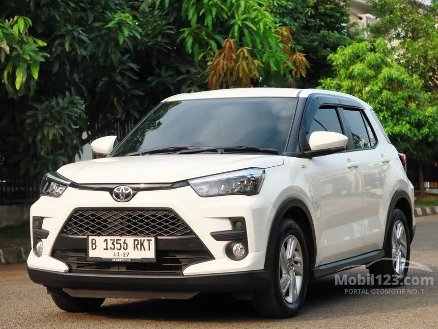 Jual Mobil Toyota Raize 2022 G 1.2 di Banten Automatic Wagon Putih Rp 193.000.000