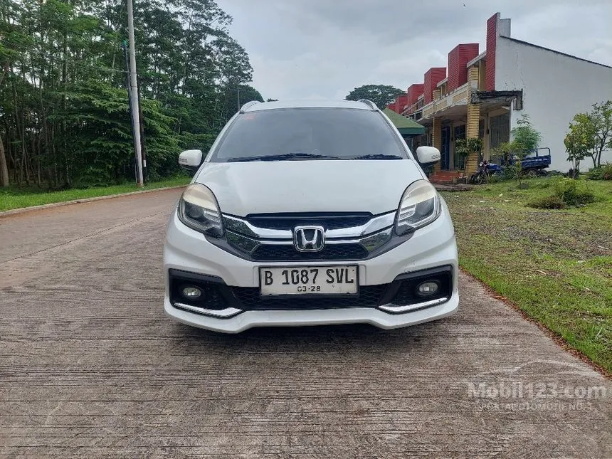 Jual Mobil Honda Mobilio 2015 RS 1.5 di DKI Jakarta Automatic MPV Putih Rp 136.000.009