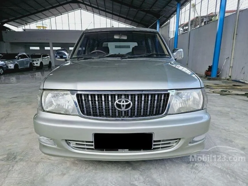 Jual Mobil Toyota Kijang 2002 LGX 1.8 di Sumatera Utara Manual MPV Silver Rp 90.000.000
