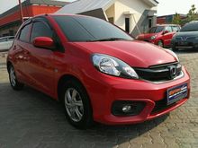 Honda new Brio E Satya CVT matic 2016 merah full orisinil
