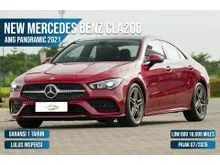 2021 Mercedes-Benz CLA200 1.3 AMG Line Coupe (Faktur 2021) Odo 16 Rbuan (BEST DEAL DP RENDAH)