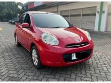 2012 Nissan March 1.2 Hatchback AT Merah