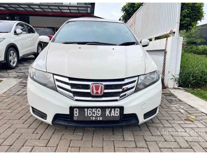 Jual Mobil Honda City 2013 E 1.5 di Jawa Barat Automatic Sedan Putih Rp 135.000.000